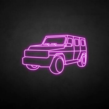 &#39;Jeep&#39; neon sign