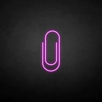 &#39;Clip&#39; neon sign