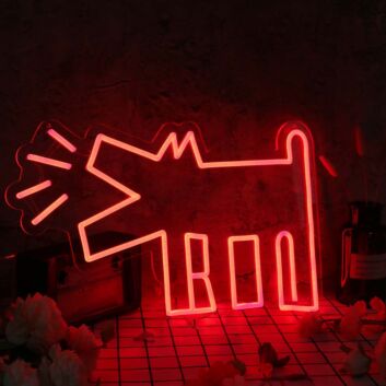 Barking Dog YP Neon Sign for Pet Lovers