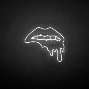 &#39;Drool&#39; neon sign