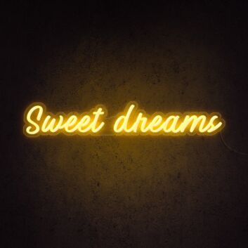 Sweet Dreams Neon Sign for Peaceful and Relaxing Bedrooms