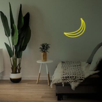 Banana Neon Sign for Fun and Whimsical Decor
