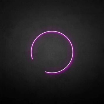 &#39;Eclipse&#39; neon sign