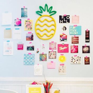 Pineapple Neon Sign brings a tropical feel to kitchens