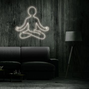 Meditate Neon Sign perfect for yoga and meditation rooms