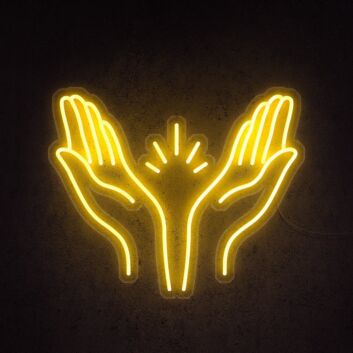 Praise Neon Sign for spiritual and uplifting environments
