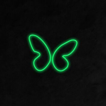 Butterfly Neon Sign adds whimsy to any decor