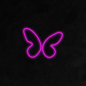 Butterfly Neon Sign adds whimsy to any decor