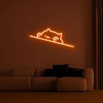 Cute Cat Neon Sign ideal for pet lovers