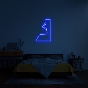 Breathing Neon Sign for Yoga Rooms