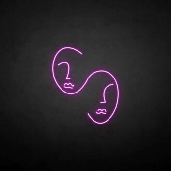 Gemini&#39; neon sign