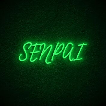 Senpai Neon Sign for Anime Lovers