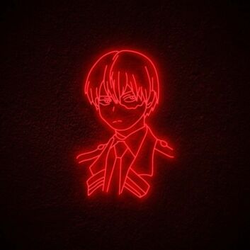 Todoroki Neon Sign for My Hero Academia Fans