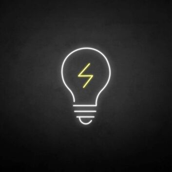 &#39;Bulb2&#39; neon sign