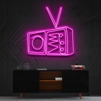 Retrovision Neon Sign for Vintage and Retro Decor