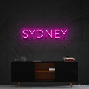 Sydney Neon Sign for Travel Lovers