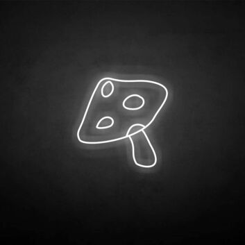 &#39;Mushroom&#39; neon sign