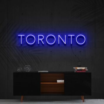 Toronto Neon Sign for Travel Lovers