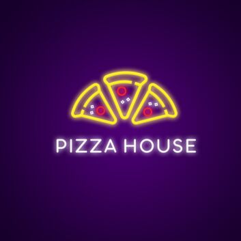 Pizza House Neon Sign for Restaurants and Food Lovers