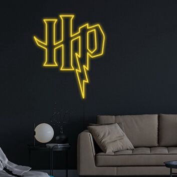 Hp Neon Sign for Harry Potter Fans