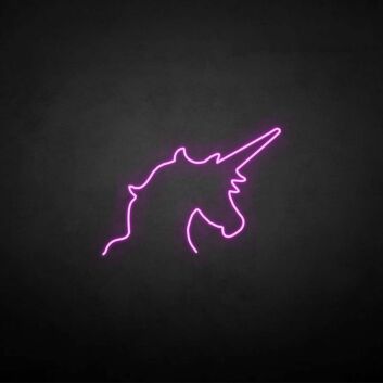 Unicorn&#39; neon sign
