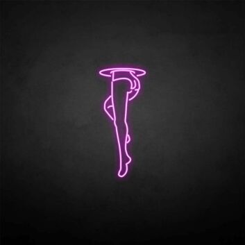 Thigh&#39; neon sign
