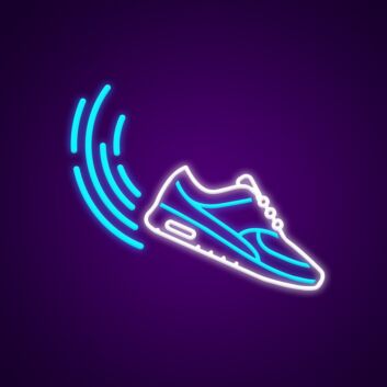 Sneaker Neon Sign for Shoe Shops
