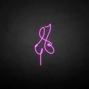 &#39;Note&#39; neon sign