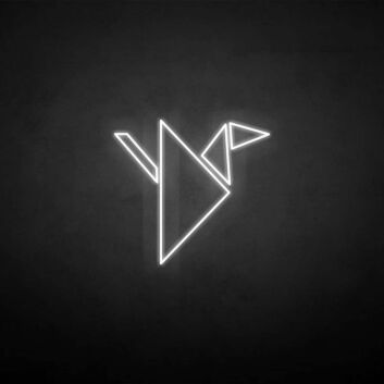 Triangles&#39; neon sign