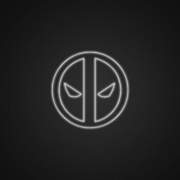 Superhero Neon Sign for Themed Decor