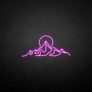 Sunrise&#39; neon sign