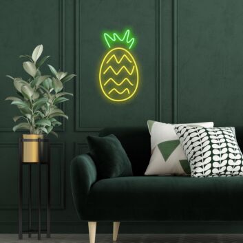 Pineapple Neon Sign Enhance your tropical decor with this vibrant sign