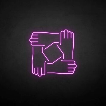 &#39;Solidarity&#39; neon sign