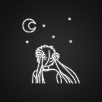 Sailor Moon Neon Sign Ideal for anime fans and themed rooms