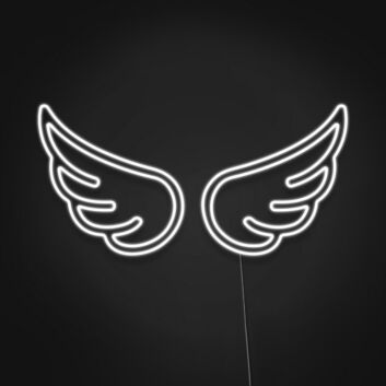 Angel Wings Neon Sign Add a touch of angelic beauty to your space