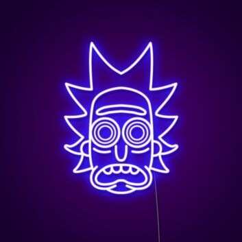 Psychedelic Rick Sign Neon Sign Perfect for Rick and Morty fans