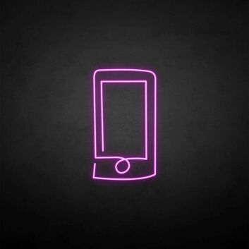 Phone&#39; neon sign
