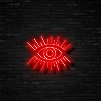 Eye Neon Sign Add a mysterious and intriguing vibe