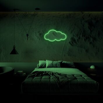 Cloud Neon Sign Add a touch of whimsy and serenity