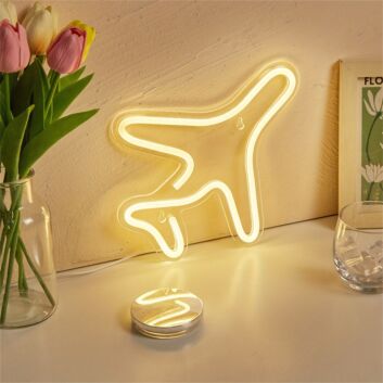 Upgrade Your Space: Airliner LED Neon Sign For Wall Perfect for Home Decor, Office Ambiance, and Bar Aesthetics.