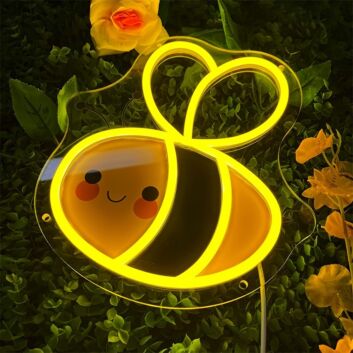 Light Up Your Space: Perfect for Home Decor, Bars, and Weddings - Bee LED Neon Sign LED Neon Light