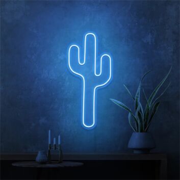 Brighten Your Space with Elegance: Cactus Mini LED Neon Sign for Home Decor, Office Accent, and Trendy Bar Ambiance.