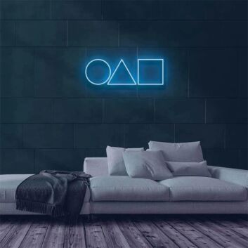 Brighten Up Your Space: Calamari LED Neon Sign for Bar, Home Décor, and Events
