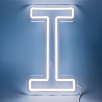 Brighten Up Your Space: Versatile Customized LED Neon Light Letter I for Office Decor, Trendy Bars, and Memorable Weddings.