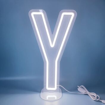 Brighten Your Special Events and Spaces with the Customized LED Neon Light Letter Y – Perfect for Birthdays, Weddings, and Trendy Home Decor.