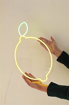 Brighten Up Any Space: LED Lemon LED Neon Sign for Bars, Weddings, and Home Ambiance.