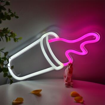 Brighten Your Space: From Home Decor to Bars - Discover Versatility with Light Up Your Room With This LED Neon Sign