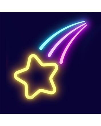 Brighten Your Space with Versatile Star LED Neon Wall Light - Perfect for Home Decor, Office Ambiance, Storefronts, Bars, and Memorable Weddings & Parties.