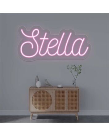 Brighten Up Your Spaces: From Storefronts to Weddings with Stella Name LED Neon Sign.