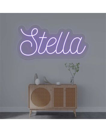 Brighten Up Your Spaces: From Storefronts to Weddings with Stella Name LED Neon Sign.